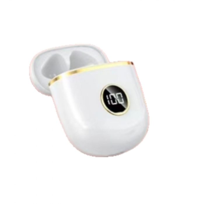 Căști Wireless In-Ear, Audio fara fir , Tehnologie Anulare Zgomot Exterior, HiFi Sound, Rezistente la Apă IPX-4, Gaming și Sport , Bluetooth 5.0, Autonomie 120 Ore [8]