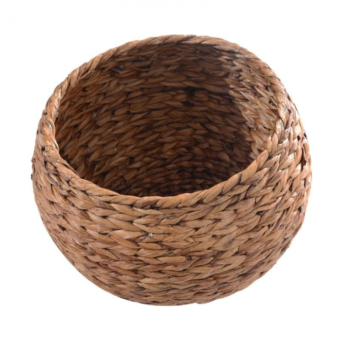 Cosulet pentru pisici impletit din frunze de bananier , L 42 x L 33 x H 52 cm , natur [5]