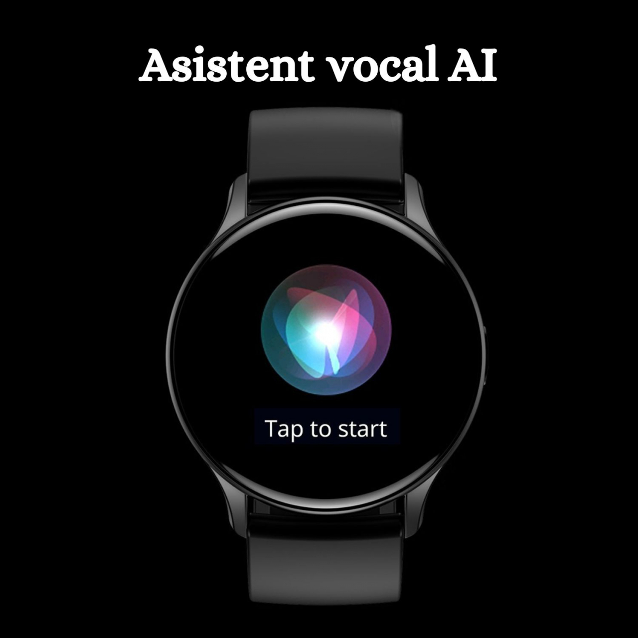 Smartwatch /Bratara fitness, Display AMOLED 1.43", monitorizare ritm cardiac și somn, fitness tracker, apeluri și notificări, autonomie 5-10 Zile, rezistent la apa si transpiratie  IP67, Compatibil An [8]