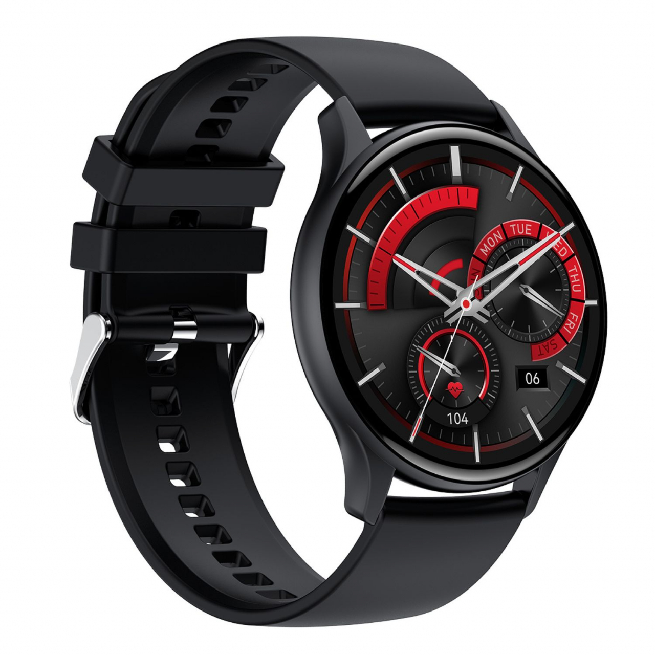 Smartwatch /Bratara fitness, Display AMOLED 1.43", monitorizare ritm cardiac și somn, fitness tracker, apeluri și notificări, autonomie 5-10 Zile, rezistent la apa si transpiratie  IP67, Compatibil An [5]