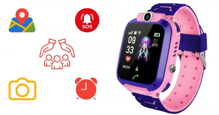 Smarty - Smartwatch 4G pentru Copii, GPS, Apeluri, Rezistent la Apă IP67, Baterie 10 Zile [8]