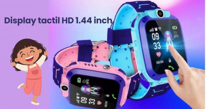 Smarty - Smartwatch 4G pentru Copii, GPS, Apeluri, Rezistent la Apă IP67, Baterie 10 Zile [3]