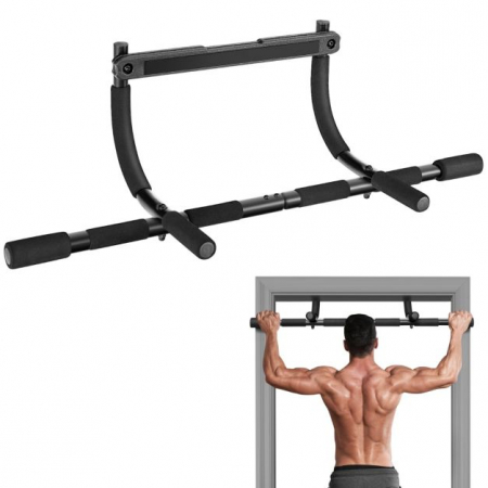 Bara multifunctionala pentru tractiuni multi grip , cu manere de spuma, 91 x 33 x 28 , negru [1]