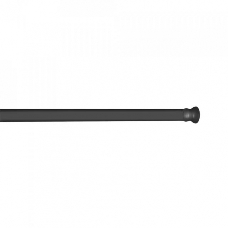 Bara telescopica pentru dus , 110-185 cm , Negru [2]