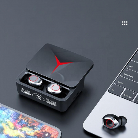 Casti wireless BeatX , buds , fara fir , audio , functie de baterie externa, IPX6 rezistente la apa si transpiratie , functie Noise Cancelling, TWS , autonomie 8 ore , carcasa cu inchidere magnetica , [13]