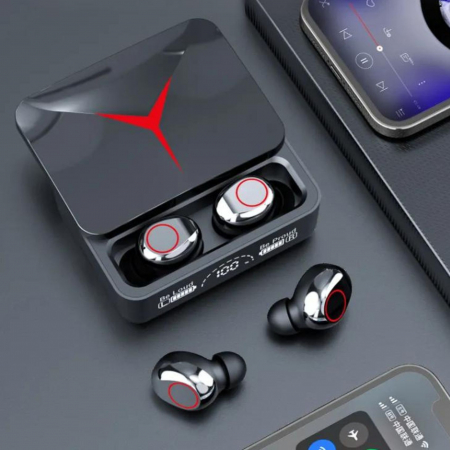 Casti wireless BeatX , buds , fara fir , audio , functie de baterie externa, IPX6 rezistente la apa si transpiratie , functie Noise Cancelling, TWS , autonomie 8 ore , carcasa cu inchidere magnetica , [12]