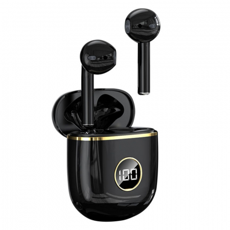 Căști Wireless In-Ear, Audio fara fir , Tehnologie Anulare Zgomot Exterior, HiFi Sound, Rezistente la Apă IPX-4, Gaming și Sport , Bluetooth 5.0, Autonomie 120 Ore [13]