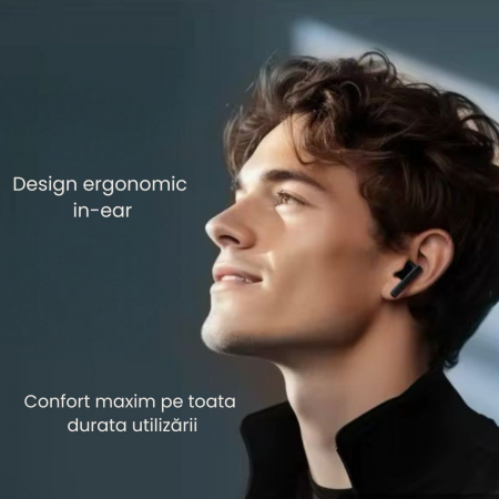 Căști Wireless ZenSound cu ANC și Bluetooth 5.3 - Sunet Premium și Confort Maxim [3]
