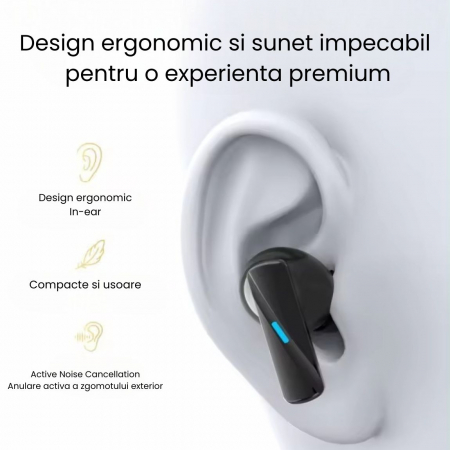 Căști Wireless ZenSound cu ANC și Bluetooth 5.3 - Sunet Premium și Confort Maxim [4]
