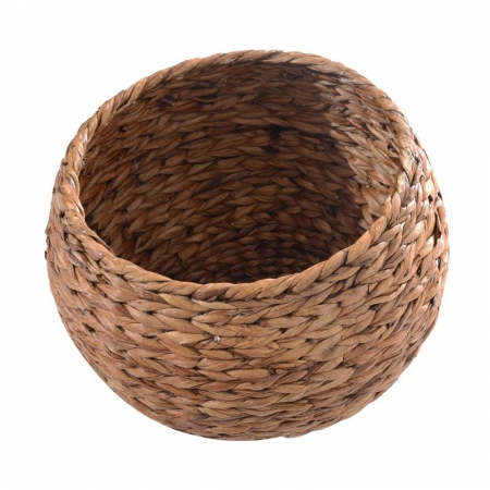 Cosulet pentru pisici impletit din frunze de bananier , L 42 x L 33 x H 52 cm , natur [4]