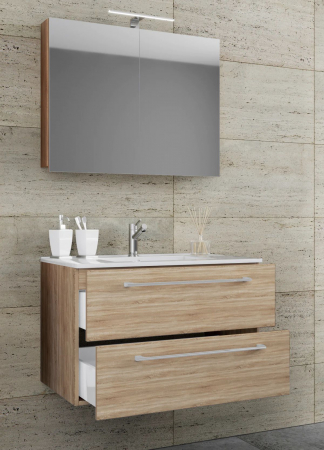 Masca de chiuveta suspendata , 80 cm , PAL , sonoma [0]