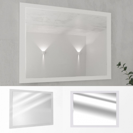 Oglinda baie , MDF , 45 x 60 x 2 , Alb [1]