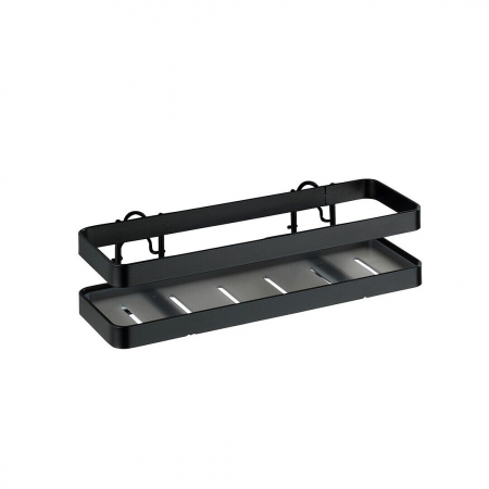 Raft de bucatarie pentru condimente Wenko, Gala, 22 x 7 cm, negru [3]
