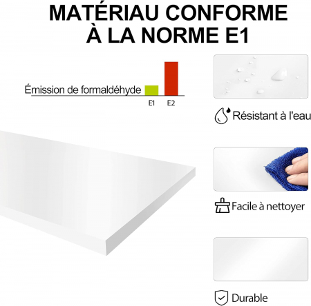 Set 2 mese de cafea/noptiere  cu decupaje florale , MDF  , 25 x 25 x 73.5 cm , alb [6]