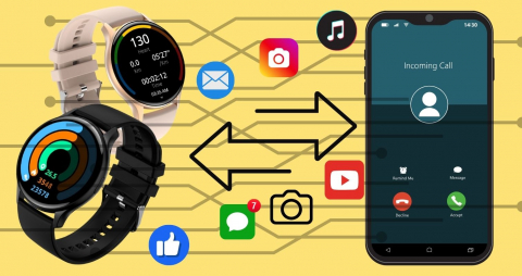 Smartwatch /Bratara fitness, Display AMOLED 1.43", monitorizare ritm cardiac și somn, fitness tracker, apeluri și notificări, autonomie 5-10 Zile, rezistent la apa si transpiratie  IP67, Compatibil An [16]