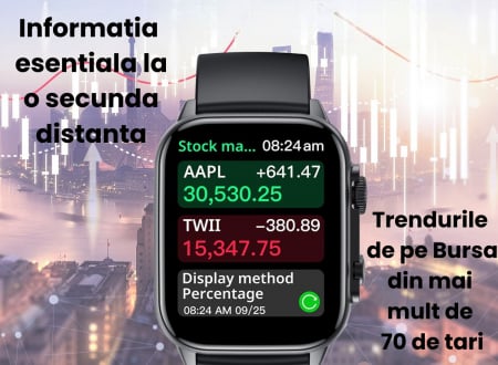Smartwatch Chronix , Ecran AMOLED 1.9 inch , Rezistent la apa si transpiratie , Senzori monitorizare sanatate , GPS , autonomie 10 zile , vedere nocturna [4]