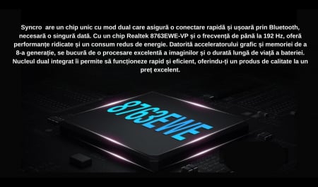 Smartwatch Syncro , Display AMOLED 1.43 inch , Senzori monitorizare a sanatatii, Standby 30 de zile, Rezistent la apa , Multiple moduri sportive , Incarcare wireless [18]