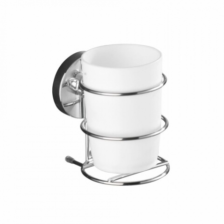 Suport periute de dinti Wenko Vacuum-Loc®, 7.5 x 11.5 cm , argintiu [1]