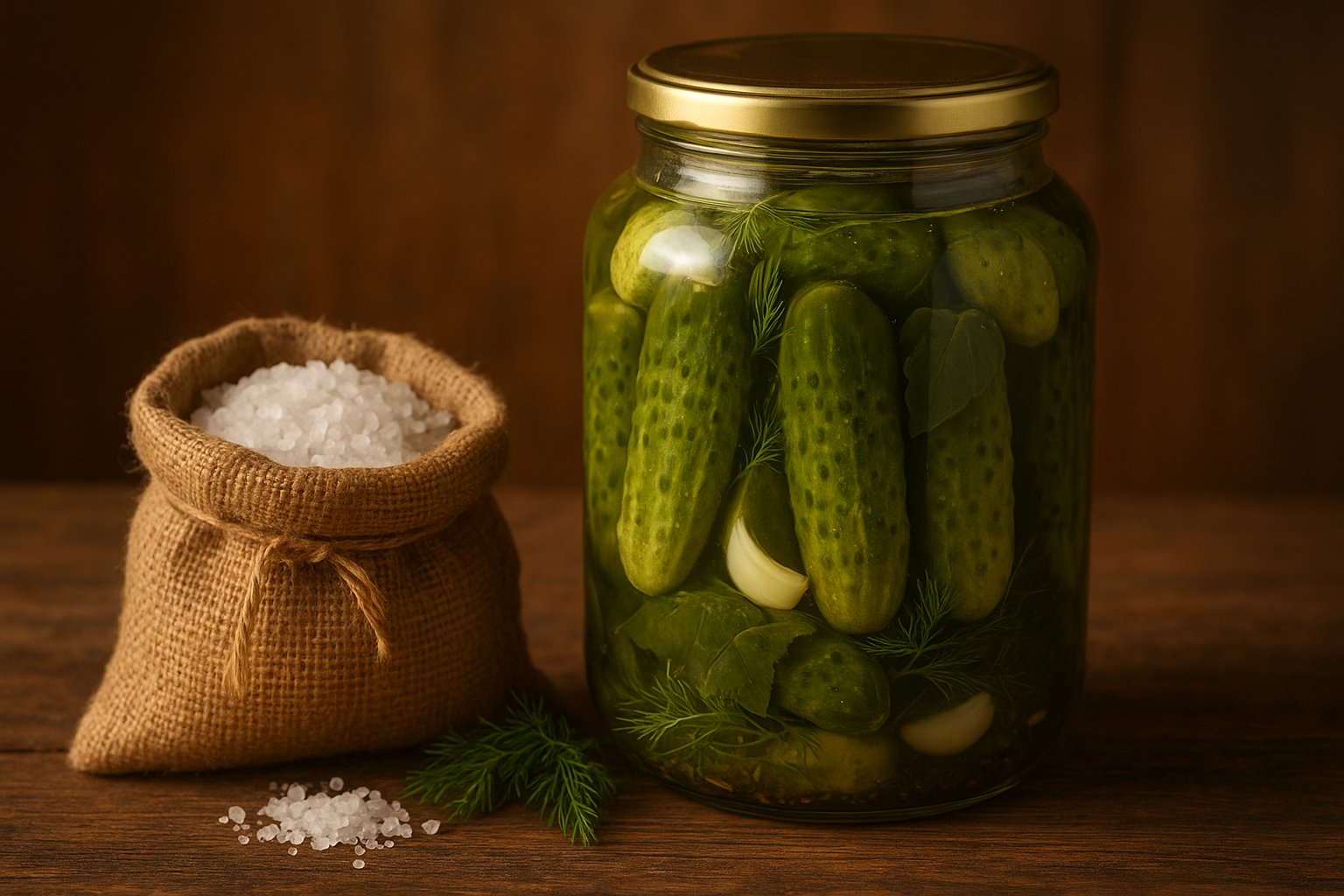 Murături crocante și gustoase? Folosește sare naturală
