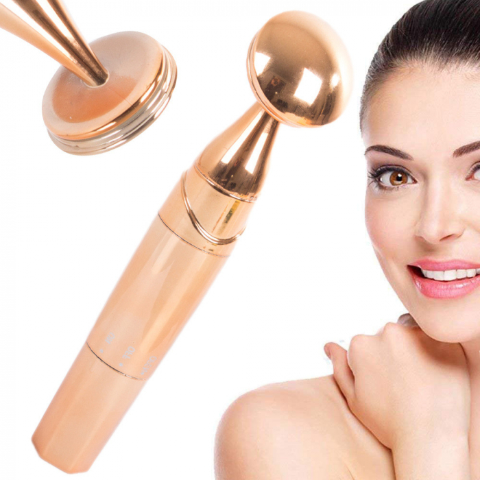 Aparat masaj facial cu vibratii din metal [3]