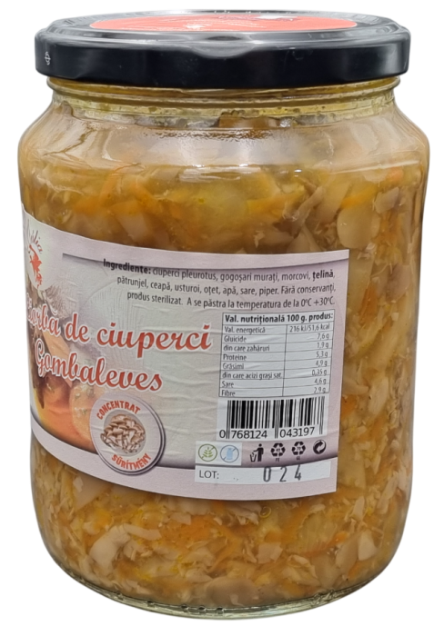 Ciorbă de ciuperci Pleurotus – Concentrat, 320 g [3]