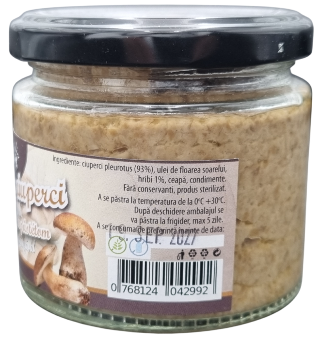 Pate de ciuperci Pleurotus cu hribi – 150 g [2]