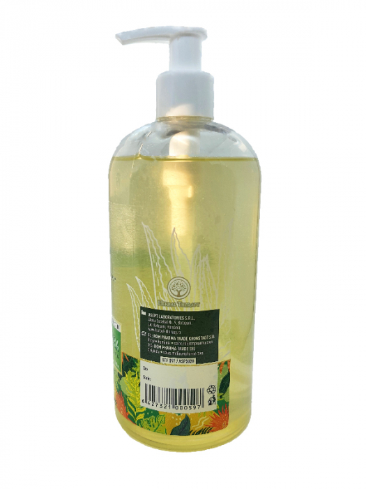 Sapun lichid cu extract de Aloe Vera si uleiuri naturale, 500ml, Herbal Therapy [2]