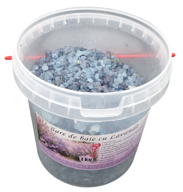 Sare de baie cu lavandă 1kg [2]