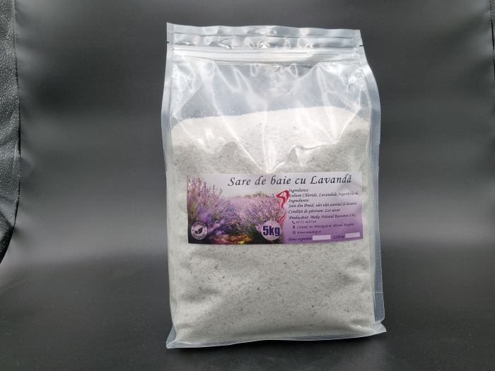 Sare de baie cu lavanda 5kg [2]