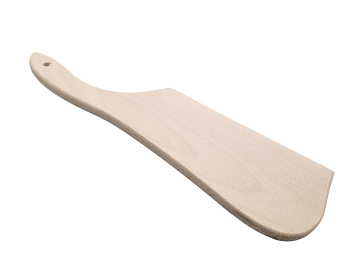 Tocător vinete din lemn de fag 29 cm natural [2]