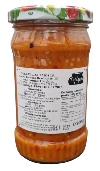 Zacuscă cu vinete 300g - fără conservanți [2]