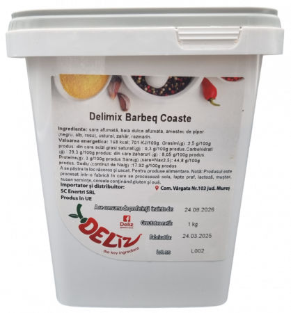 Aditivi alimentar - Condiment BBQ pentru Coaste – 1kg