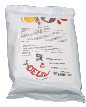 Aditivi alimentar - Condiment Salam de Iarnă 350 g