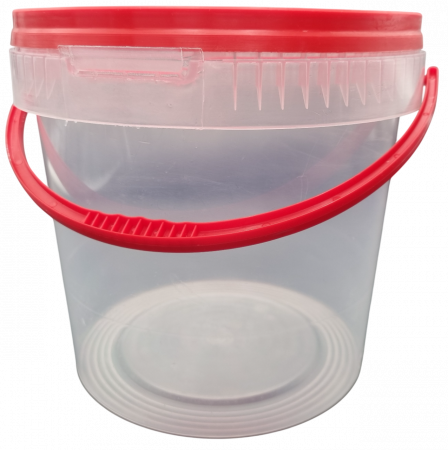 Ambalaje din Plastic - Galeata Plastic Transparent 4L