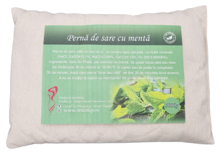 Perne de sare - Perna de sare cu menta 1kg