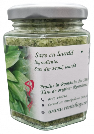 Aditivi alimentar - Sare cu leurdă 180g