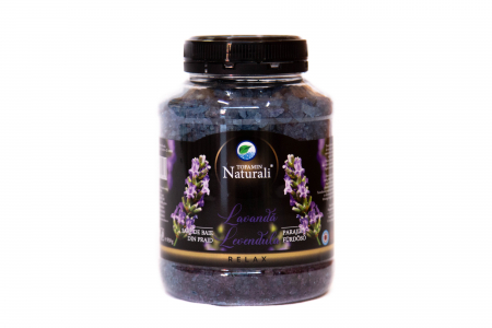 Saruri de baie - Sare de baie cu lavanda 850g