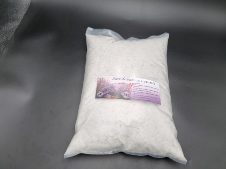 Sare de baie pentru ciubar premium cu ulei de lavanda 7kg [4]