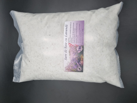 Sare de baie pentru ciubar premium cu ulei de lavanda 7kg [2]