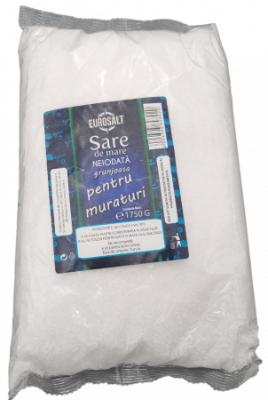 Aditivi alimentar - Sare de Mare Neiodata Grunjoasa pentru Muraturi 1.75kg