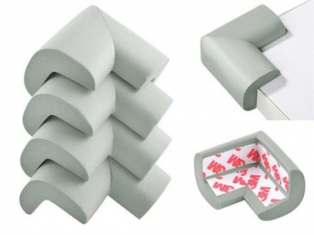 Copii si bebe - Set protectie copil 4 aparatoare moi pentru colturi