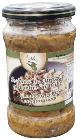 Alimente - Tocăniță de ciuperci Pleurotus cu hribi – 290g