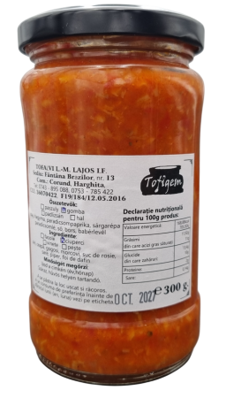 Zacuscă cu ciuperci hribi 300 g – fără conservanți [1]