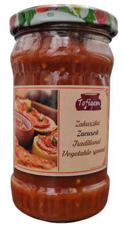 Alimente - Zacuscă tradițională 300g – Fără conservanți
