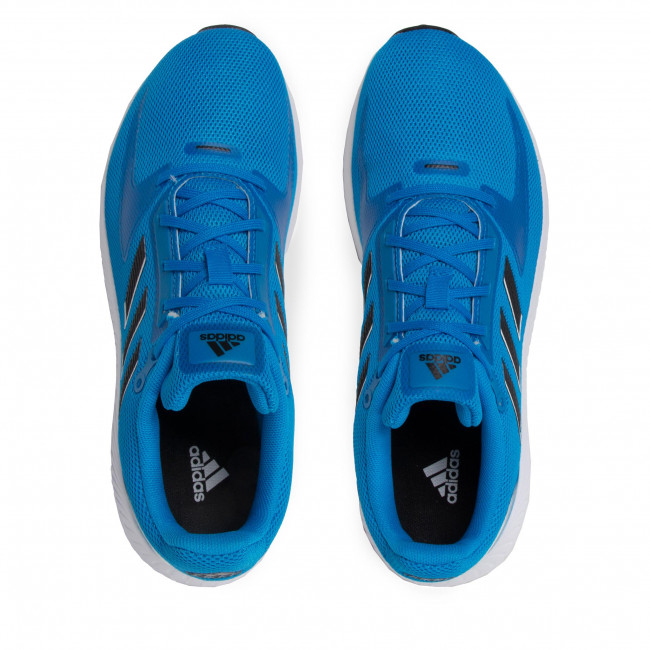 Pantofi sport Adidas Runfalcon GX8237 Albastru cu dungi Negre [3]