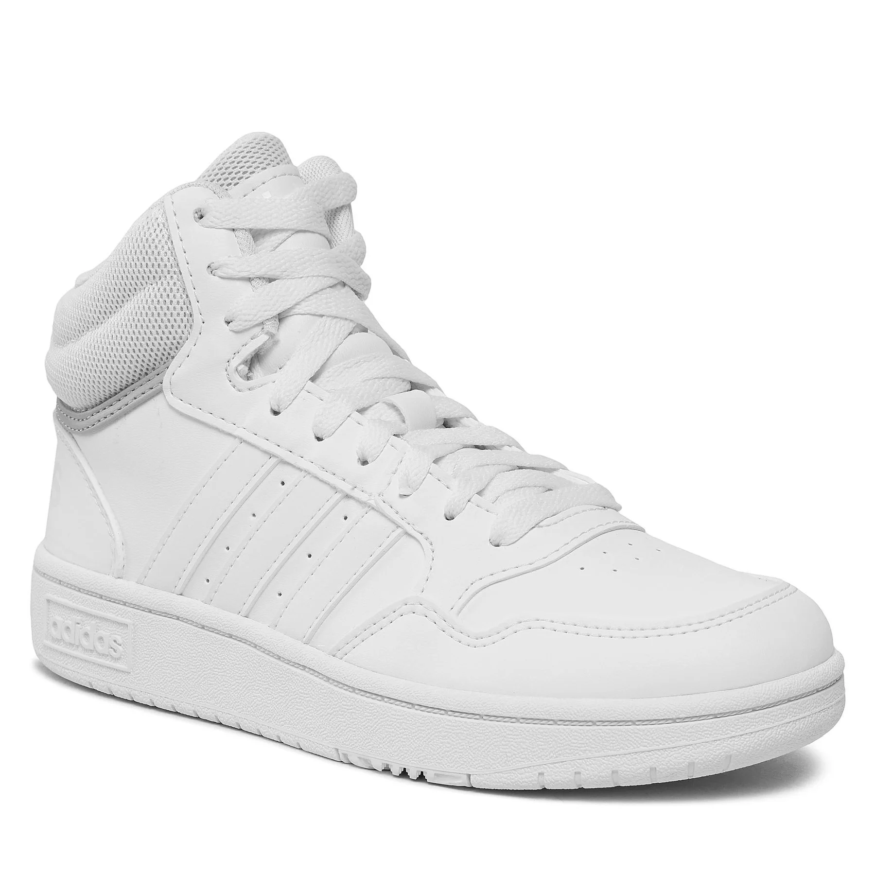 Pantofi sport copii - Pantofi Adidas Hoops 3.0 Mid K GW0401
