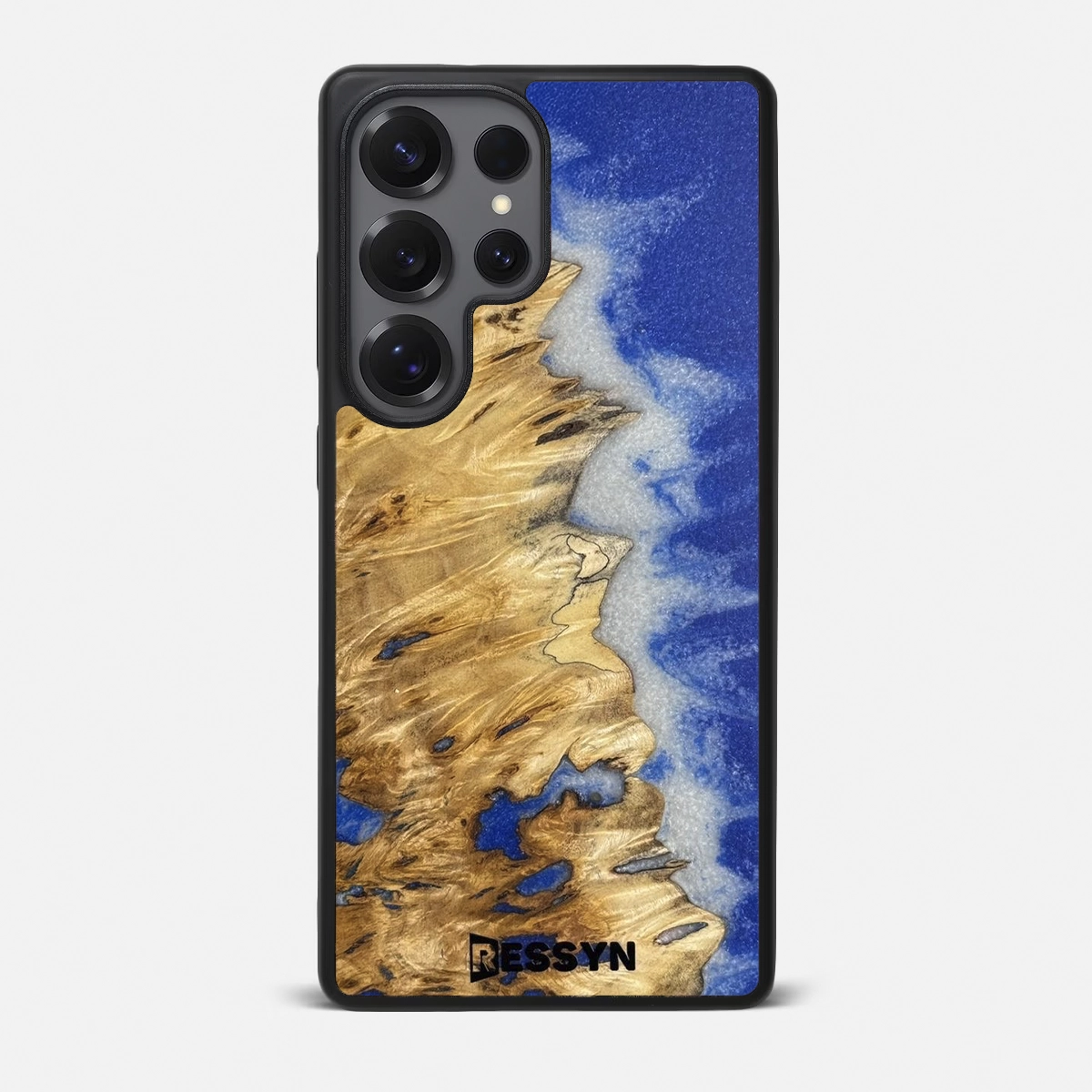 Husa Telefon Samsung RESSYN "Ocean Waves" din Rasina Epoxy si Lemn Natural [1]