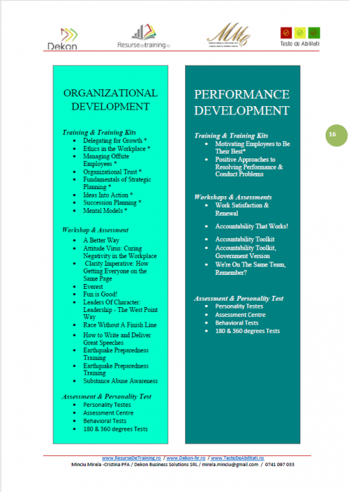 CATALOG PALETAR - RESURSE DE TRAINING SI DE EVALUARE [16]