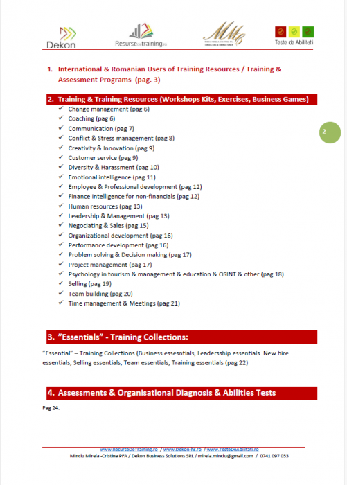 CATALOG PALETAR - RESURSE DE TRAINING SI DE EVALUARE [2]
