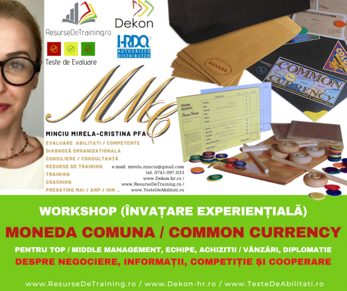 Kit/ Workshop - MONEDA COMUNA / COMMON CURRENCY (Antrearea competentelor de COOPERARE si COMPETITIVITATE) [3]